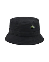 Cappello Bucket Lacoste Nero