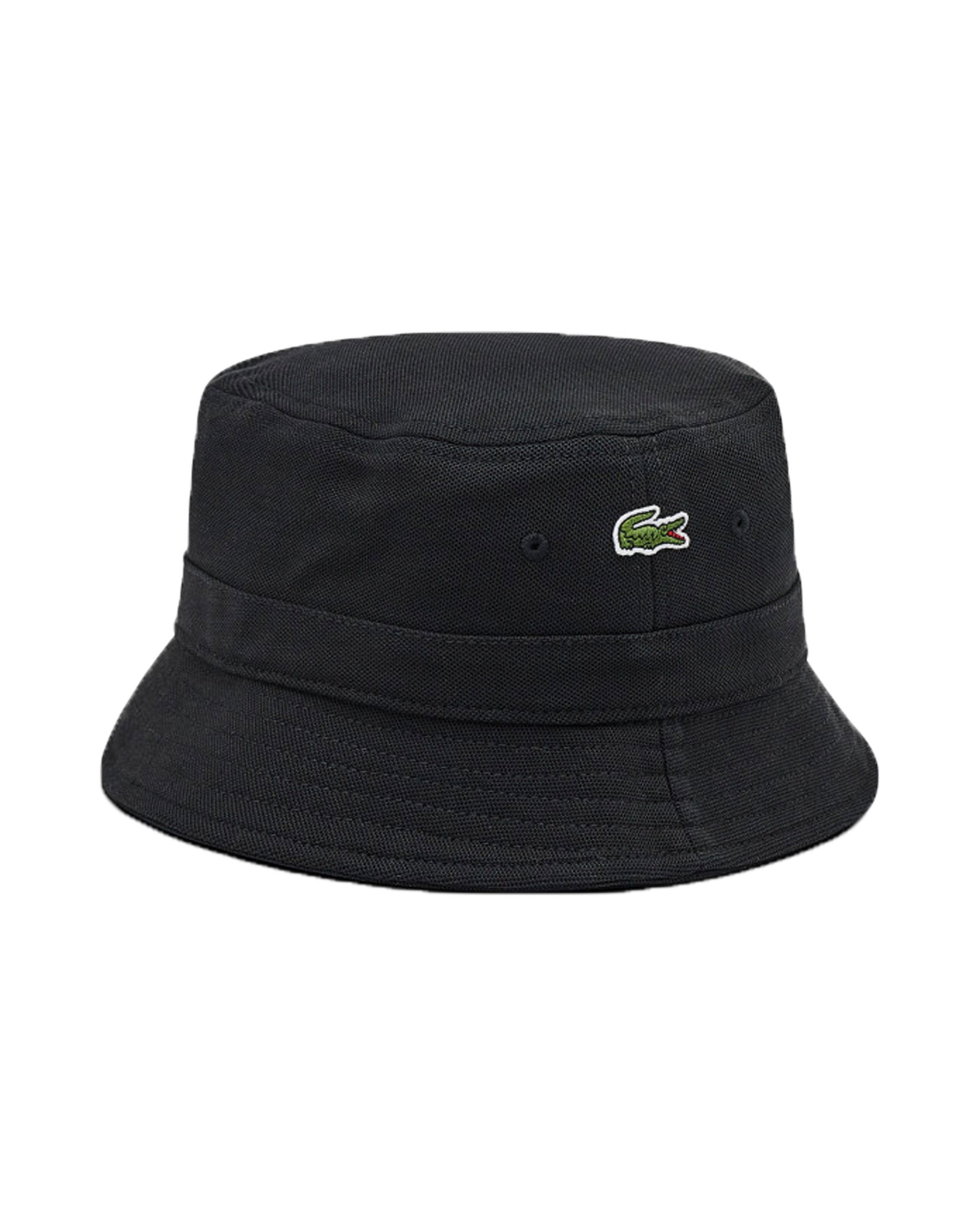 Bucket Hat Lacoste Black