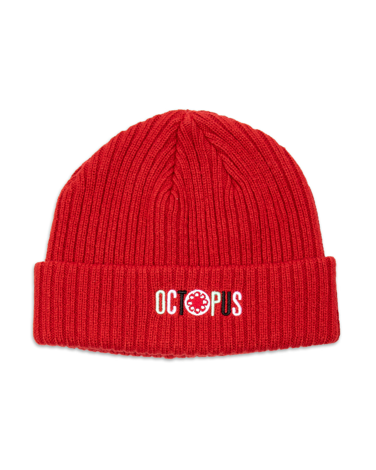 Octopus Letterz Beanie Hat 21WOBNP20-Red