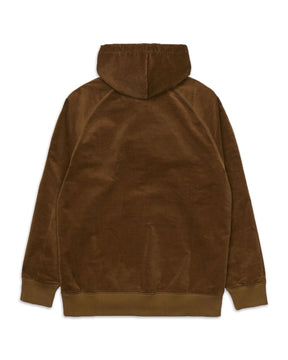 Carhartt Hooded Cord Sweatshirt Marrone I029101-0LRXX
