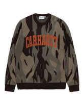Carhartt University Script Sweater Camo I029515-0HFXX
