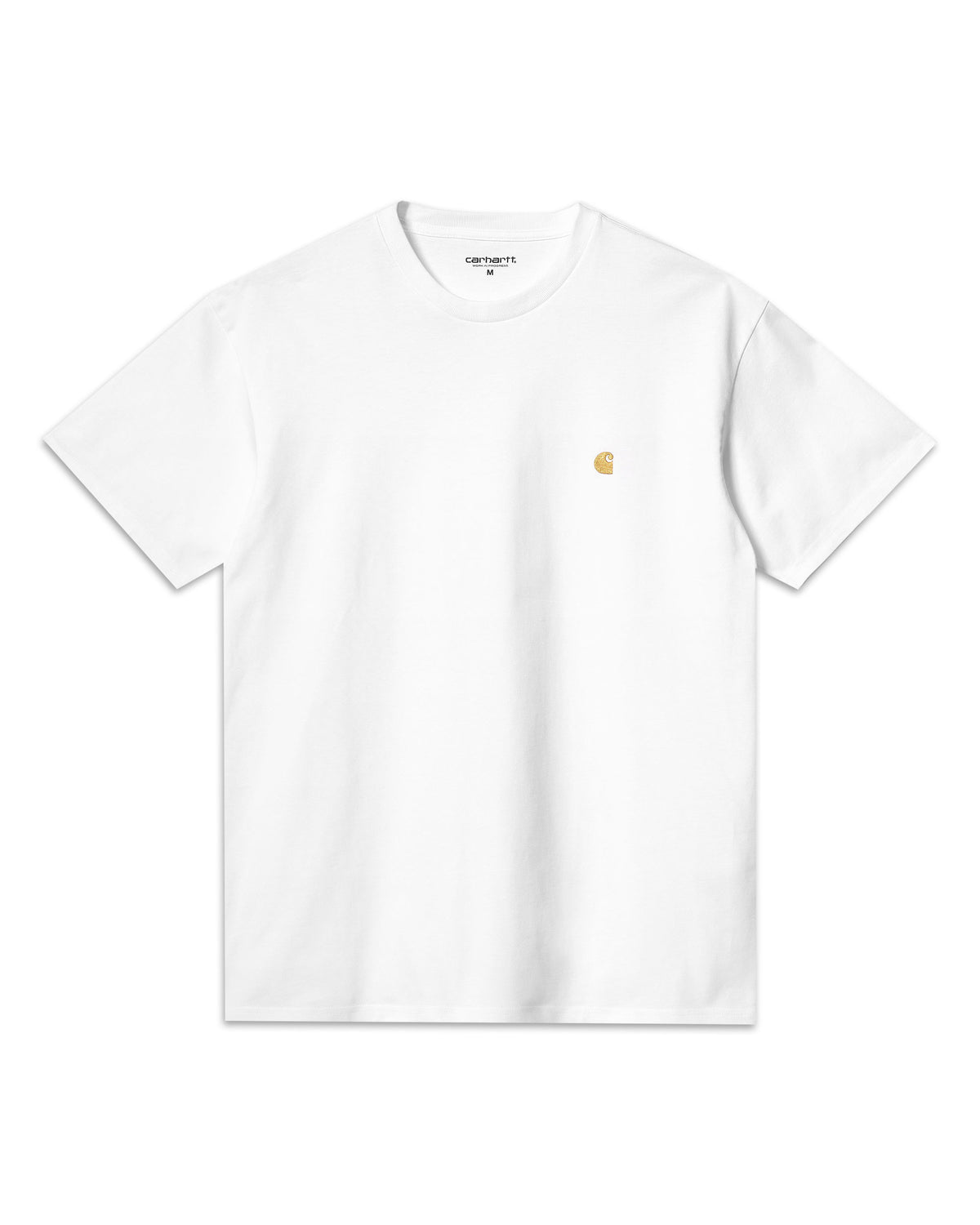 Carhartt Wip Chase T-shirt White Gold