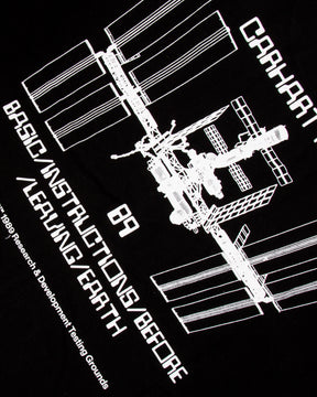 Leaving Earth T-Shirt Nero I030196-0D2XX