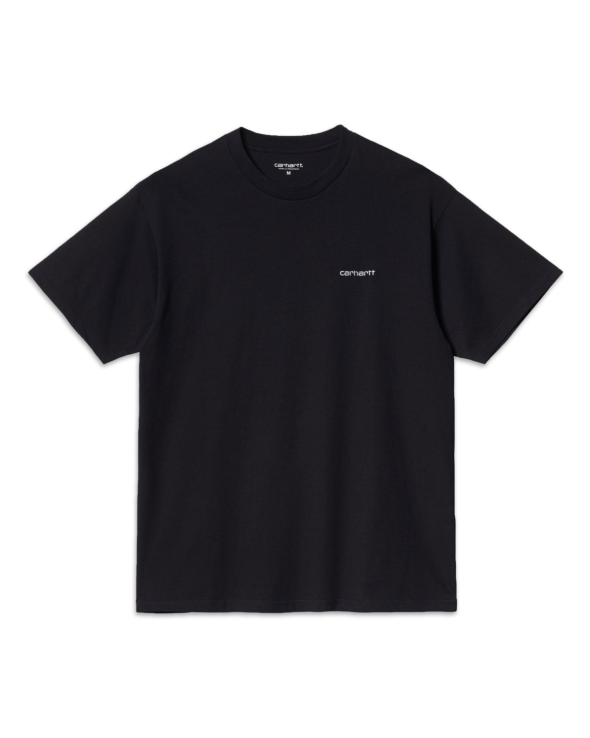Carhartt Wip Script Embroidery T-shirt Black