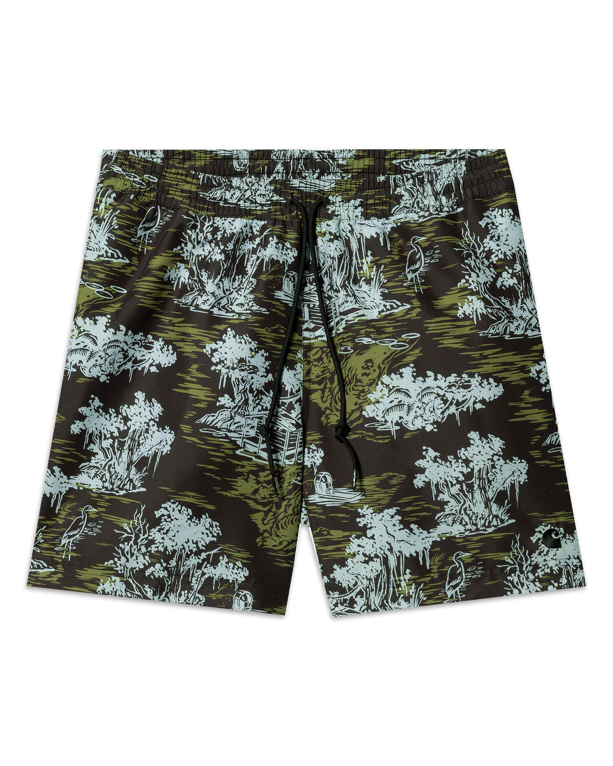 Carhartt Wip Slater Swim Trunks Bayou Print