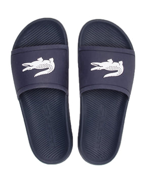 Ciabatte Lacoste Croco Slide 119 Blu