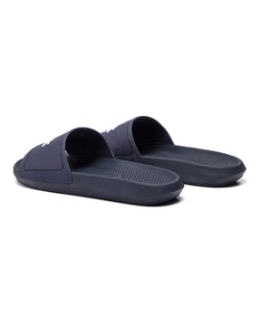 Ciabatte Lacoste Croco Slide 119 Blu
