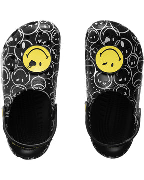 Crocs Classic 2022 Smiley Clog Black Multi