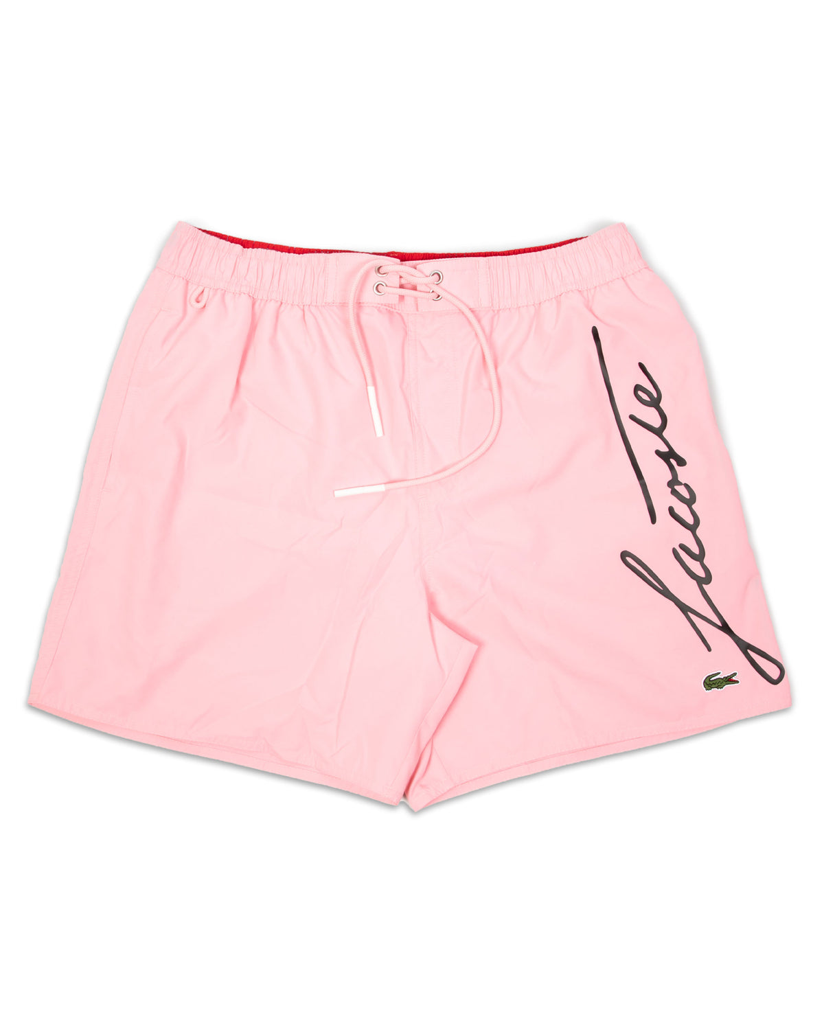 Man Boardshort Lacoste Big Logo Pink