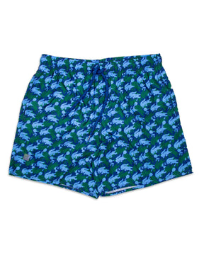 Man Boardshort Lacoste x Minecraft Royal