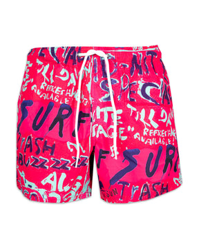 Man Boardshort Sundek Manifesto Fuxia