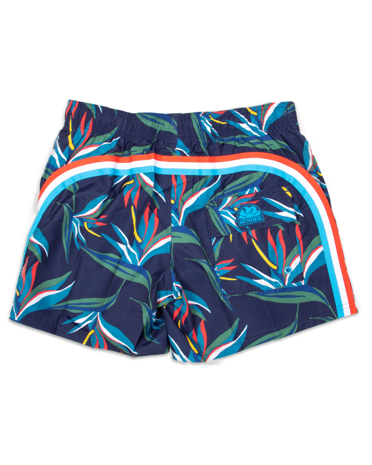 Man Boardshort Sundek Printed Swim Blue