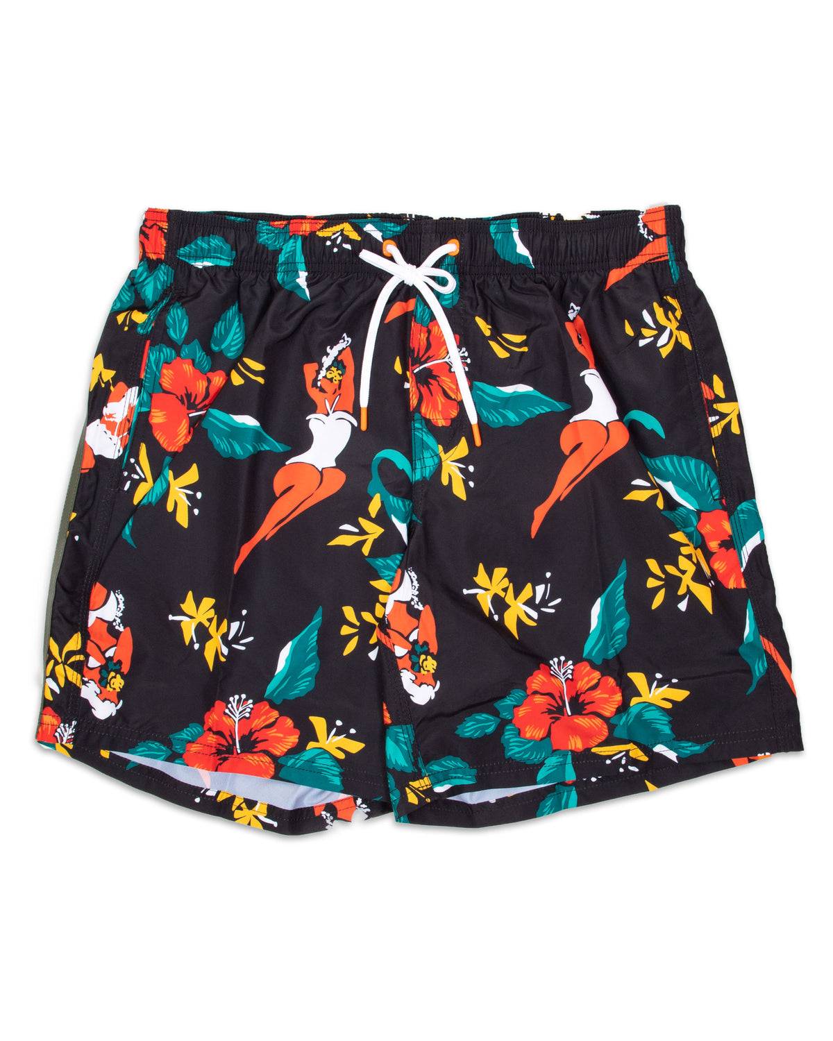 Man Boardshort Sundek Printed Swim Black