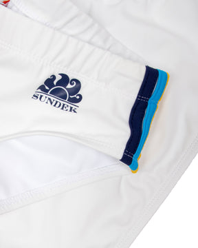 Costume Uomo Sundek Slip Diwalter Bianco