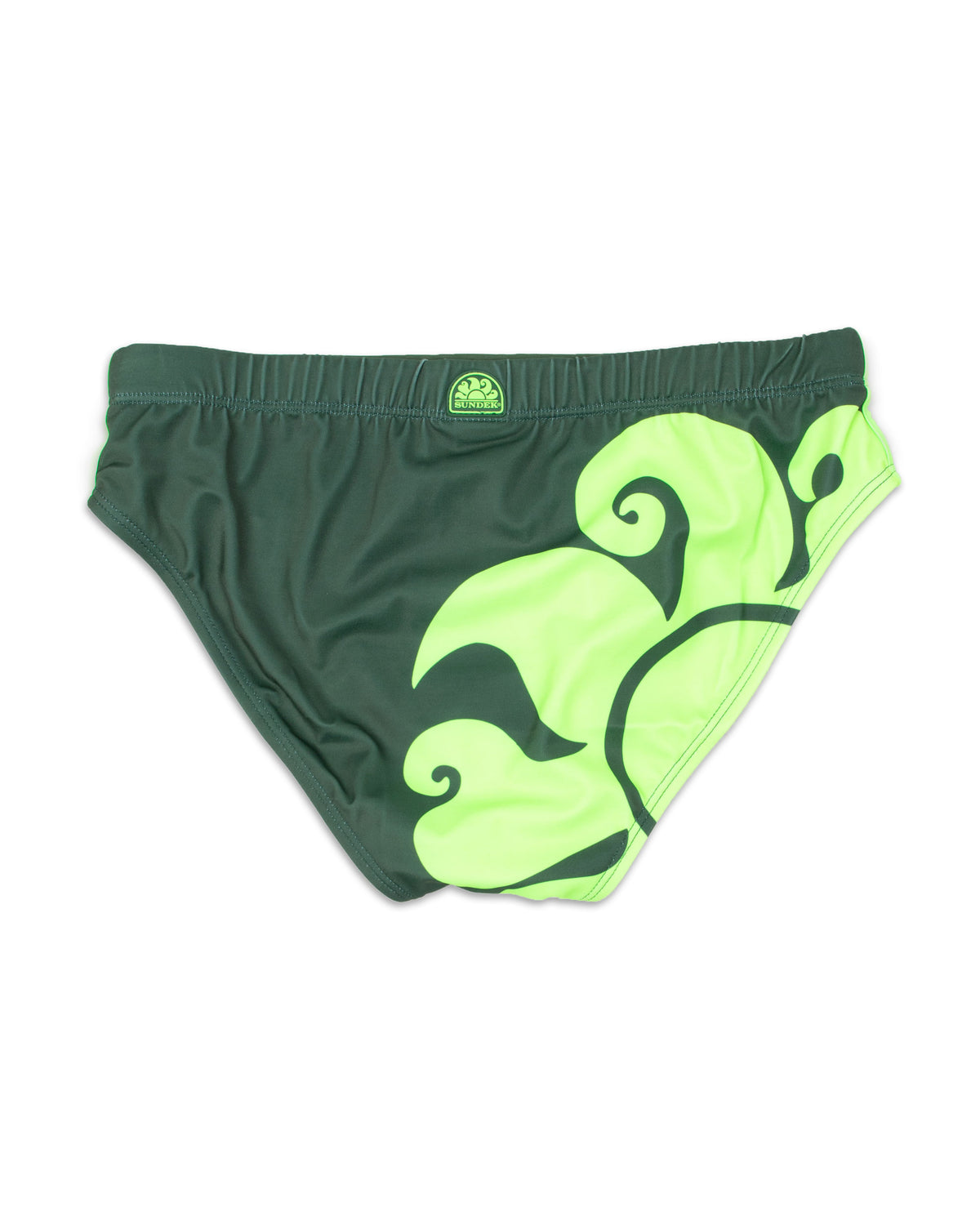 Man Swim Brief Sundek Leonardo Green