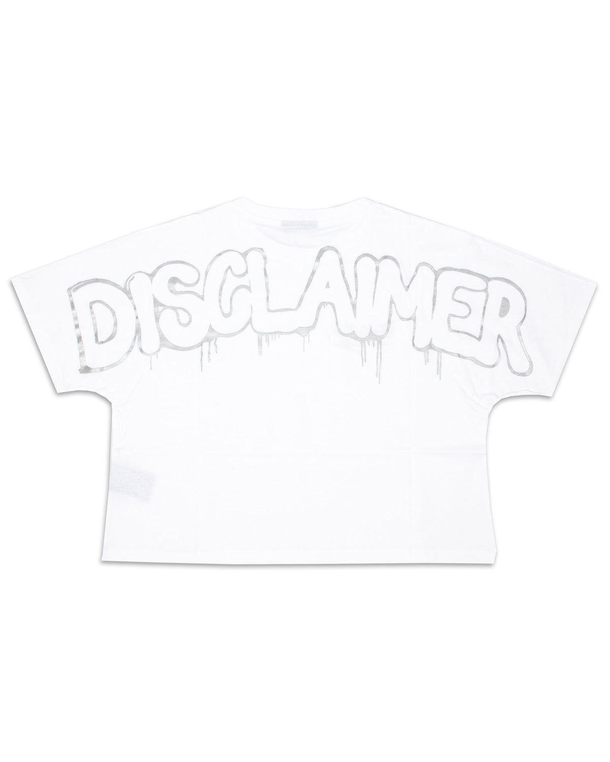 Classic Logo T-Shirt Crop Donna 22EDS51709-Bianco