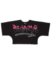Crop T-Shirt Big Logo 22EDS51713-Nero