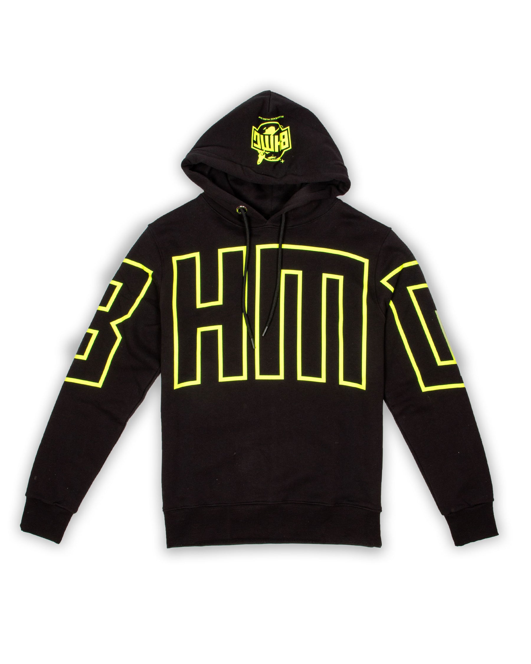 Hoodie BHMG Big Logo 031335-Black