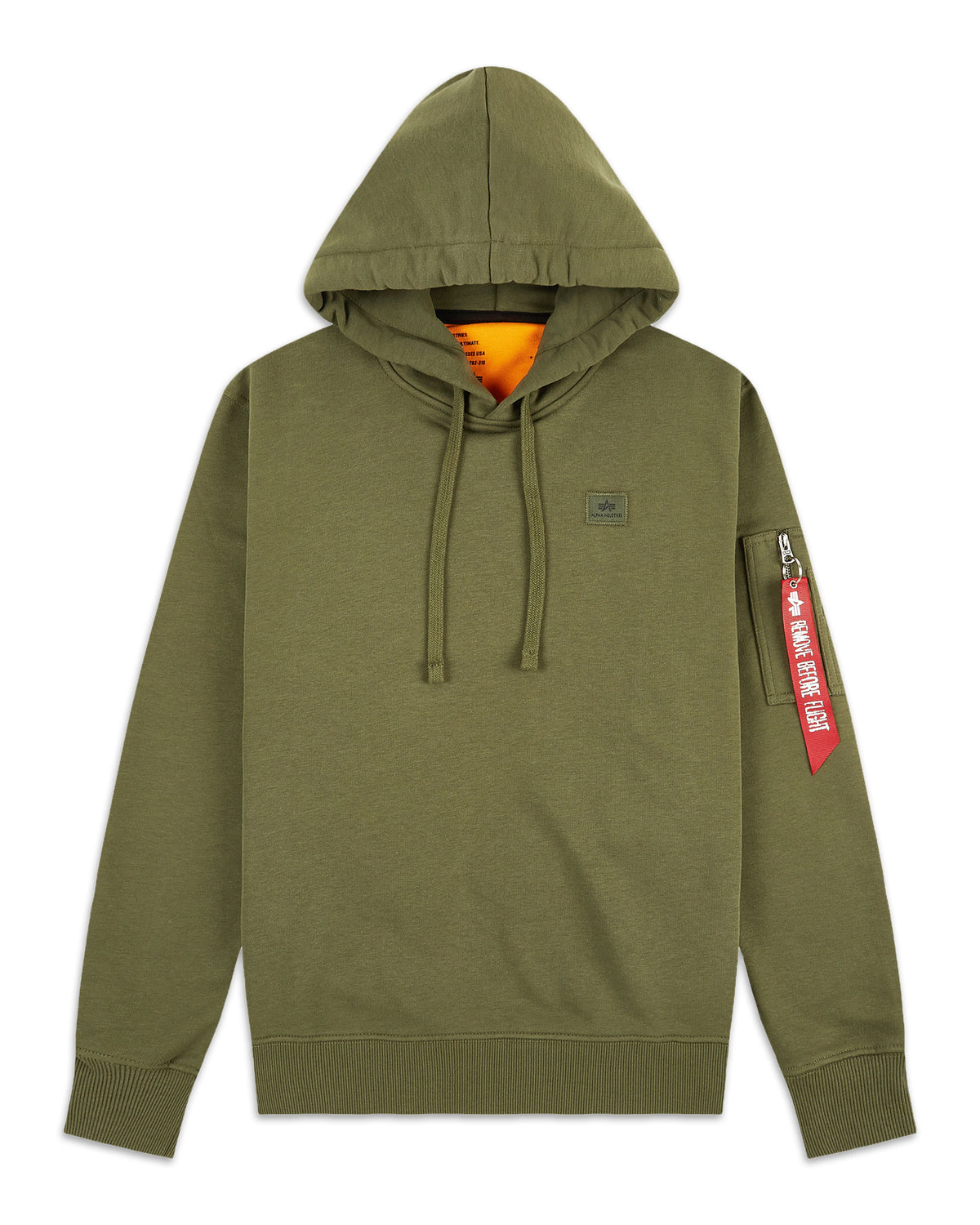 Man Hoodie Alpha Industries X-Fit Dark Green