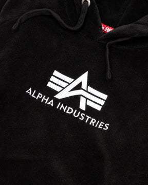 Felpa Alpha Industries polar Hoodie Nero 128055-03