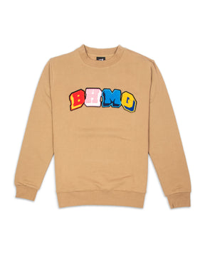 Felpa BHMG Big Logo 031305-Beige