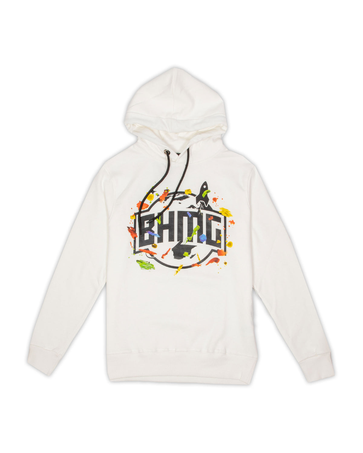 Felpa BHMG Big Logo 031334-Bianco