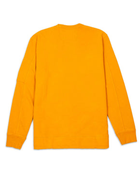 Felpa CP Company Diagonal Fleece Arancione