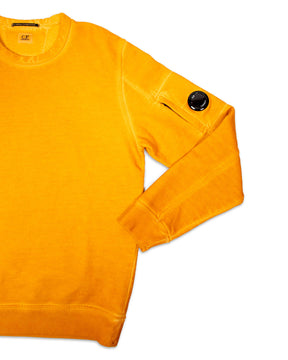 Felpa CP Company Diagonal Fleece Arancione