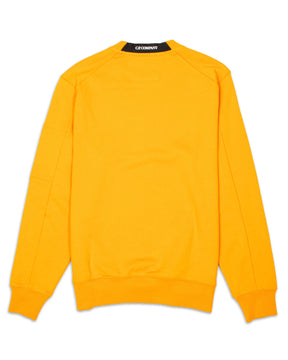 Felpa CP Company Diagonal Raised Fleece Arancione