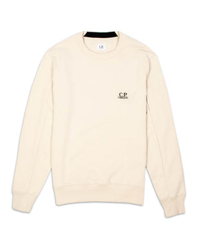 Felpa CP Company Diagonal Raised Fleece Beige