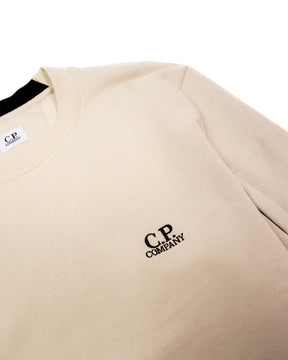 Felpa CP Company Diagonal Raised Fleece Beige