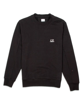 Felpa CP Company Diagonal Raised Fleece Nero