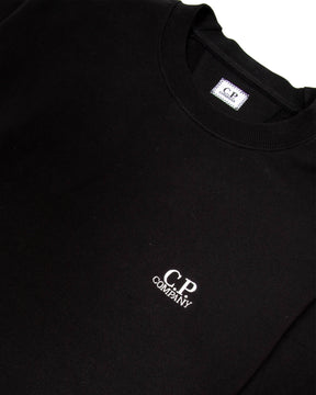 Felpa CP Company Diagonal Raised Fleece Nero