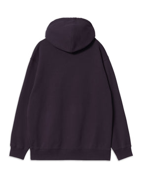 Felpa Cappuccio Carhartt Viola I027476-0IRXX