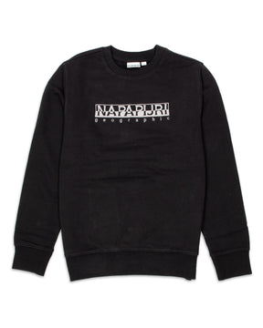 Felpa Giro Collo Napapijri Berber C2 Nero NP0A4FQU0411