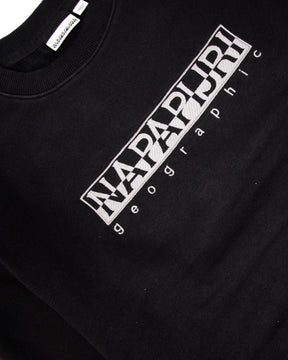 Felpa Giro Collo Napapijri Berber C2 Nero NP0A4FQU0411