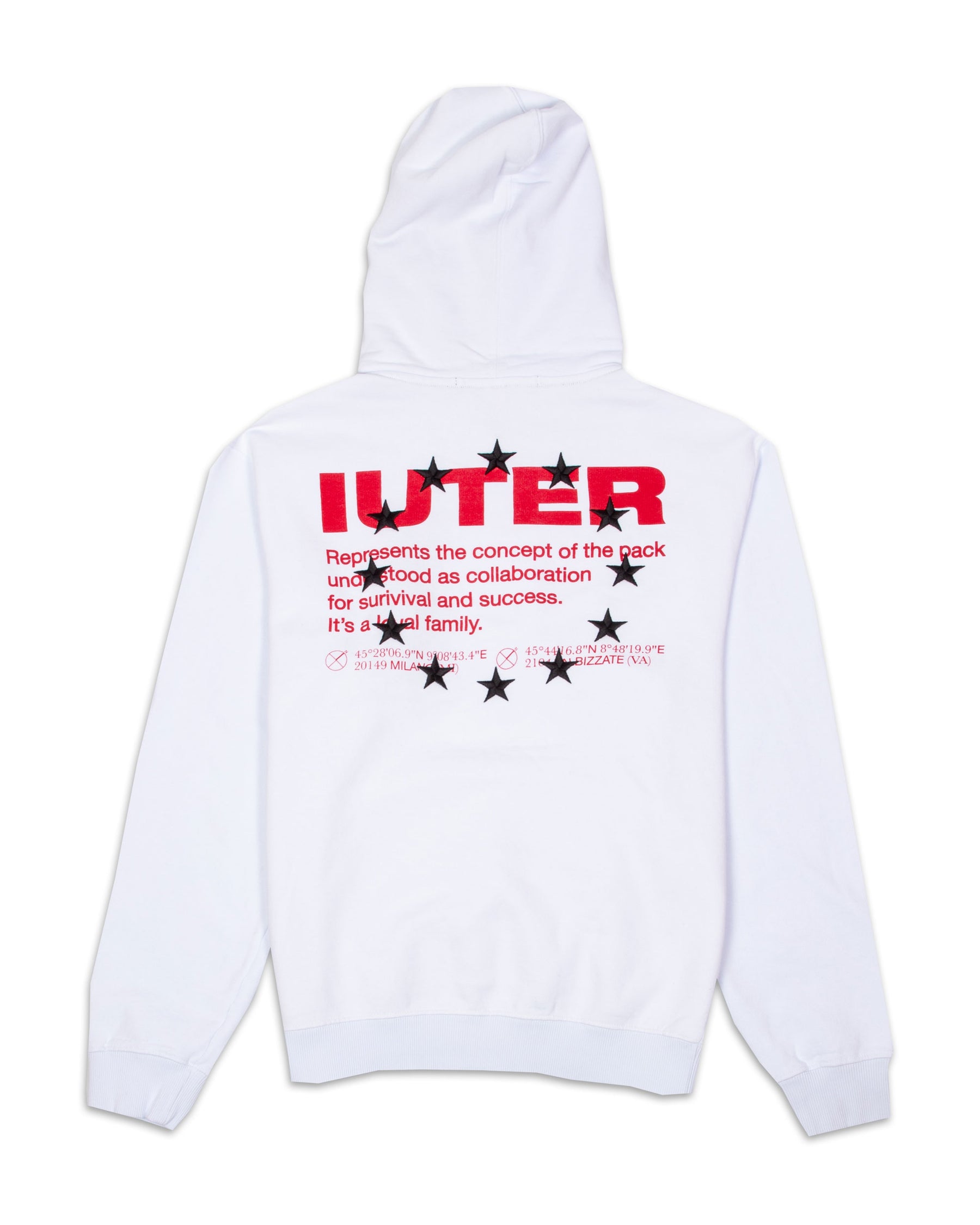 Iuter Info Hoodie 21WISH09-BIANCO