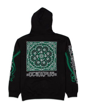 Felpa Octopus Bandana 21WOSH14-Black