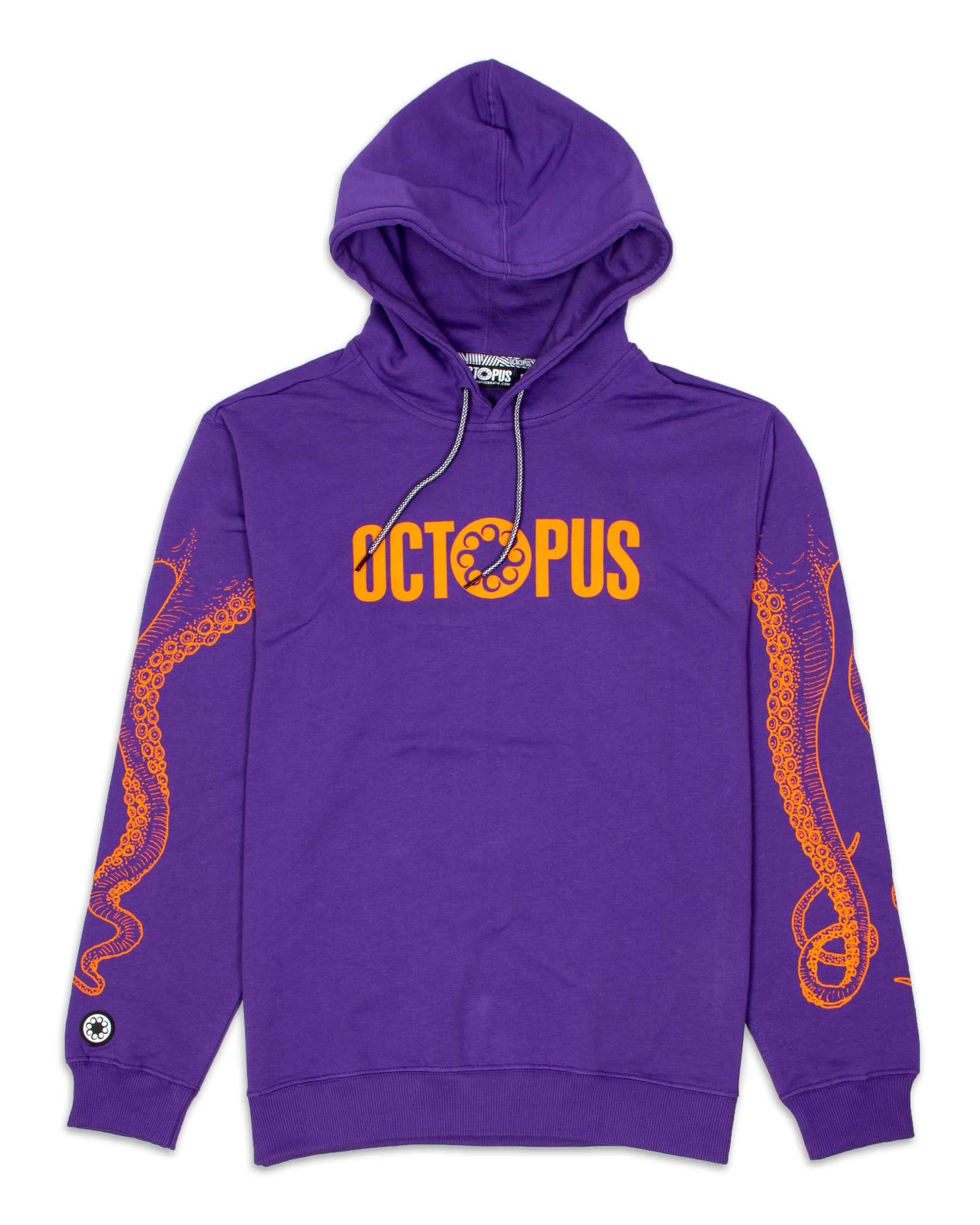 Felpa Octopus Outline Logo 22SOSH18-Purple