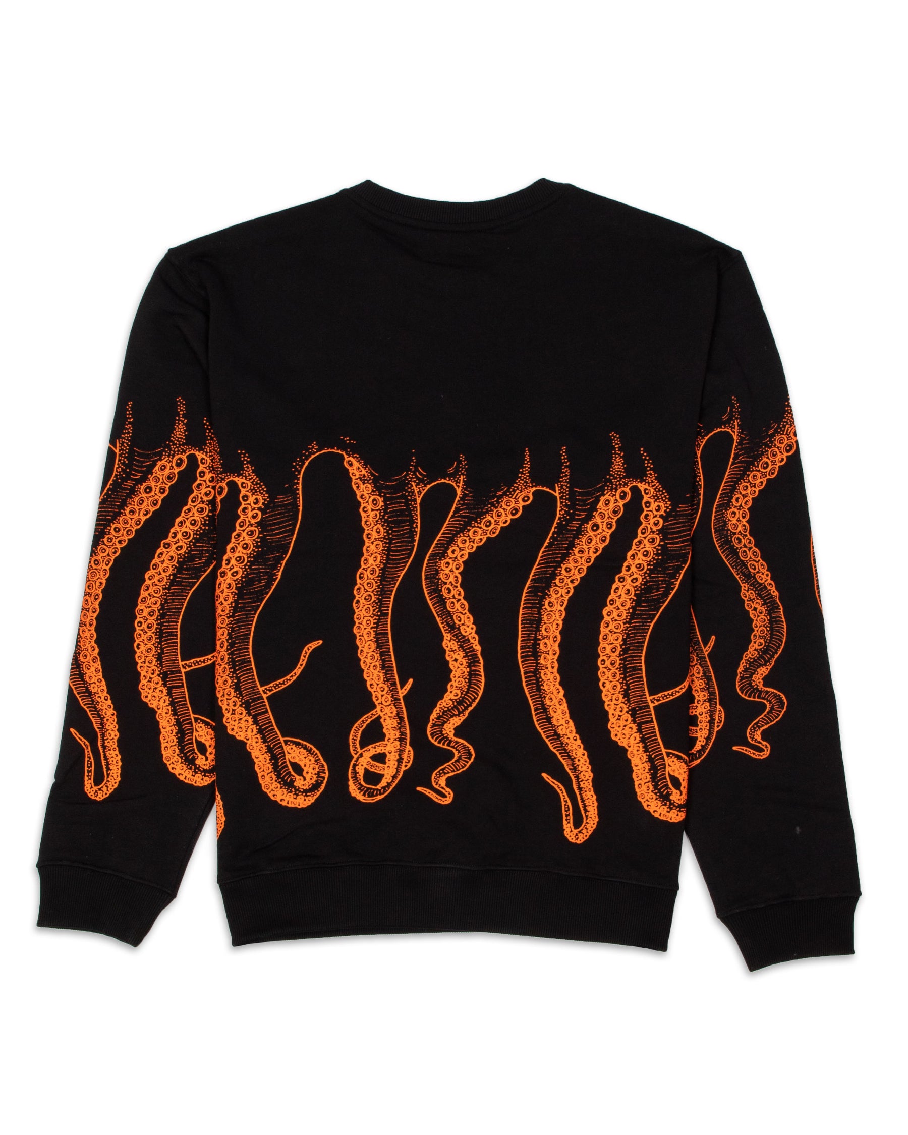 Felpa octopus hotsell bianca e arancione