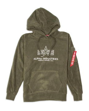 Polar Hoodie Alpha Industries Verde Militare 118341-142