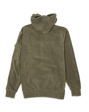 Polar Hoodie Alpha Industries Verde Militare 118341-142
