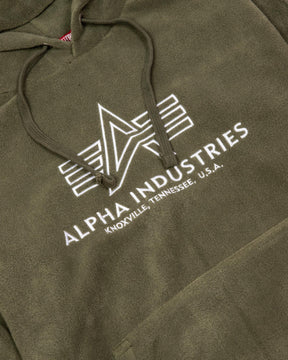 Polar Hoodie Alpha Industries Verde Militare 118341-142