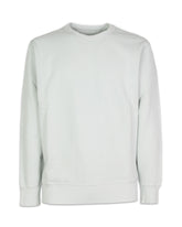 CP CompanyFleece Logo Sweatshirt Harbor Mist