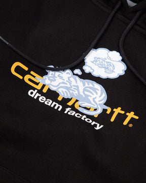Felpa Uomo Carhartt Hooded Dream Factory Black