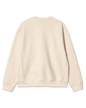 Felpa Uomo Carhartt Wip American Script Sweat Calico
