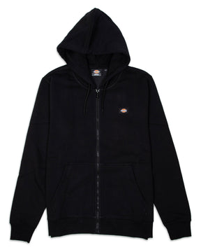 Felpa Uomo Dickies Oakport Zip Hoodie Nero
