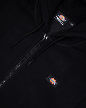 Felpa Uomo Dickies Oakport Zip Hoodie Nero