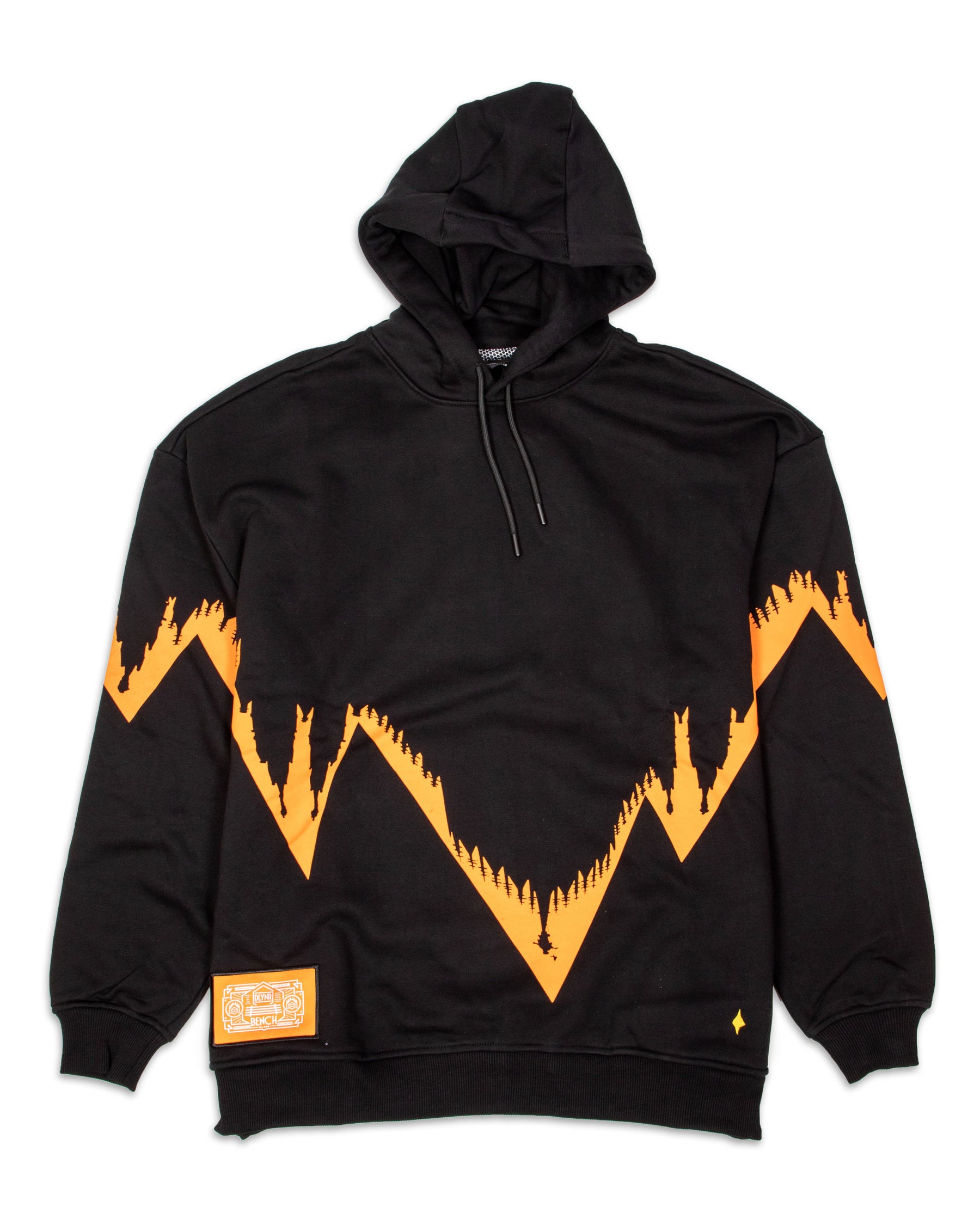 Man Hoodie Dolly Noire Milano Outline Black