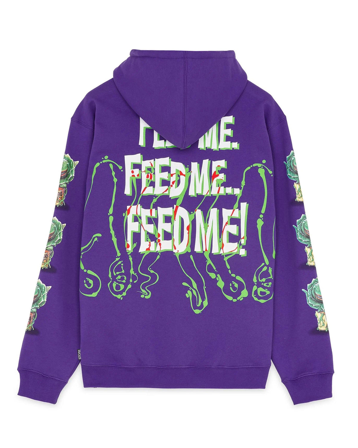 Octopus Man Feed Me Hoodie Purple